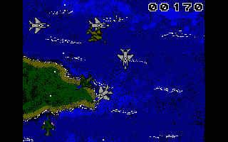 Screaming Wings atari screenshot
