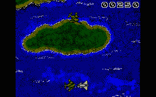 Screaming Wings atari screenshot