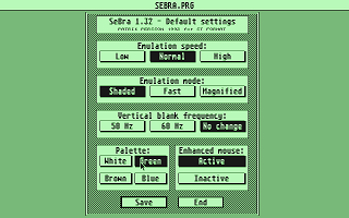 SeBra atari screenshot