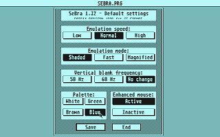 SeBra atari screenshot