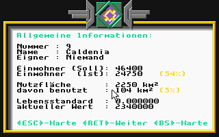 Second World (The) atari screenshot