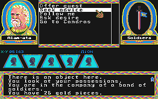 Secret of Steel (The) atari screenshot