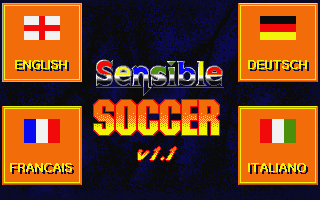 Sensible Soccer European Champions - 1992/3 Season Edition