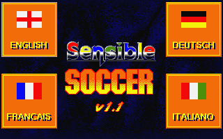 Sensible Soccer European Champions - 1992/3 Season Edition — screenshot 1