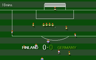 Sensible Soccer European Champions - 1992/3 Season Edition atari screenshot
