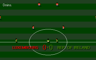 Sensible Soccer atari screenshot