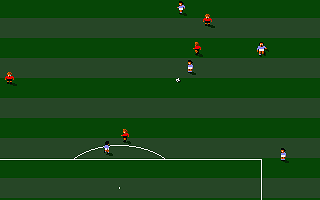 Sensible Soccer atari screenshot