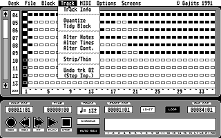 Sequencer One atari screenshot
