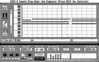 Sequencer One atari screenshot