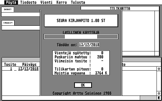 Seura Kirjanpito — screenshot 1