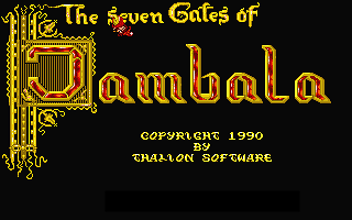 Seven Gates of Jambala (The) atari screenshot