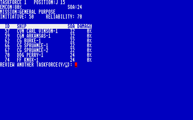 Seventh Fleet - Modern Naval Combat in the Pacific Ocean atari screenshot