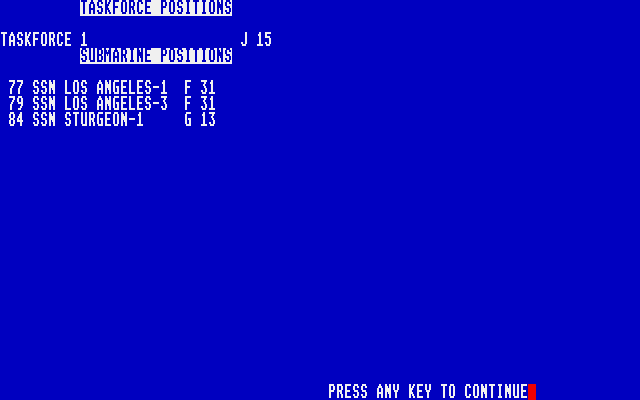 Seventh Fleet - Modern Naval Combat in the Pacific Ocean atari screenshot