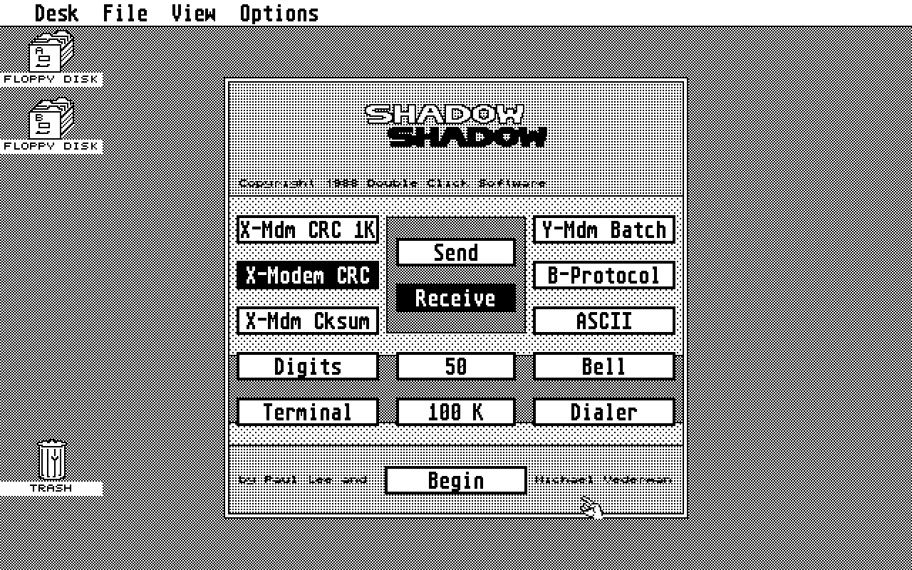 Shadow atari screenshot