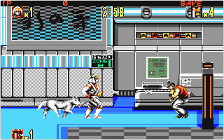 Shadow Dancer atari screenshot