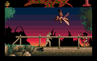 Shadow of the Beast II atari screenshot