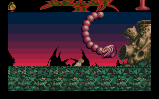 Shadow of the Beast II atari screenshot