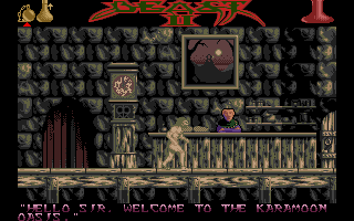 Shadow of the Beast II atari screenshot