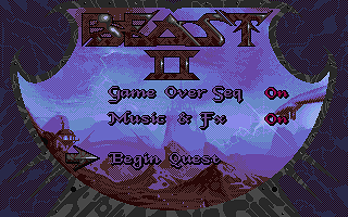 Shadow of the Beast II atari screenshot
