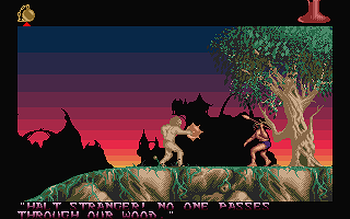 Shadow of the Beast II atari screenshot
