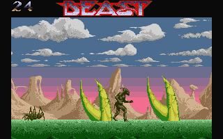 Shadow of the Beast atari screenshot