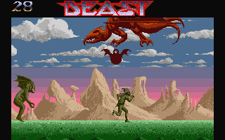 Shadow of the Beast atari screenshot