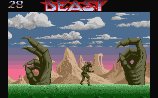 Shadow of the Beast atari screenshot