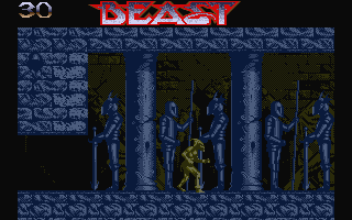 Shadow of the Beast atari screenshot