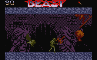Shadow of the Beast atari screenshot