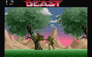 Shadow of the Beast atari screenshot