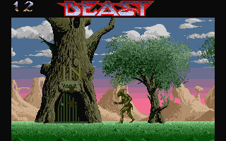 Shadow of the Beast atari screenshot