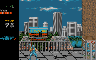 Shadow Warriors atari screenshot