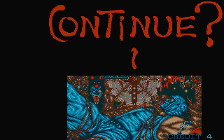 Shadow Warriors atari screenshot