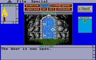 Shadowgate atari screenshot