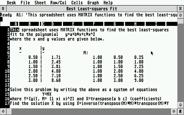 Sheet atari screenshot