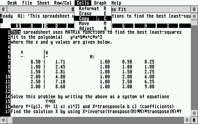 Sheet atari screenshot