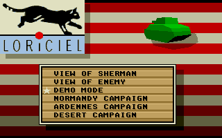 Sherman M4 atari screenshot