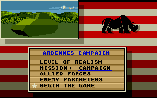 Sherman M4 atari screenshot