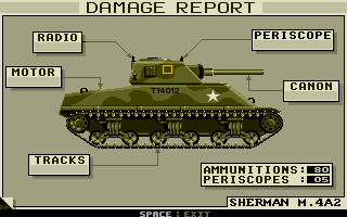 Sherman M4 atari screenshot
