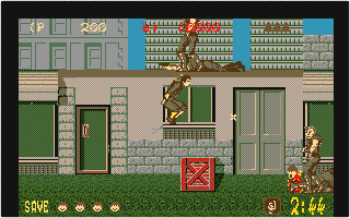 Shinobi atari screenshot