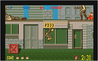 Shinobi atari screenshot