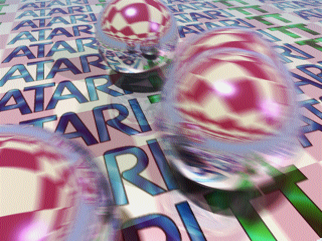 Shiny Bubbles TT atari screenshot