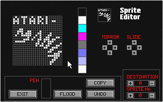 Shoot' em Up Construction Kit (SEUCK) atari screenshot