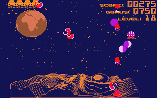 Shoot the Moon atari screenshot