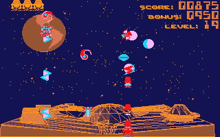 Shoot the Moon atari screenshot