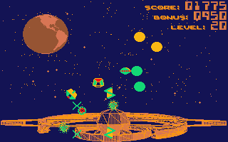 Shoot the Moon atari screenshot