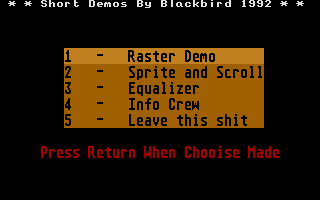 Short Demos — screenshot 1