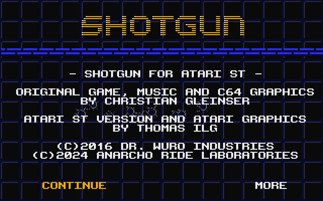 Shotgun atari screenshot
