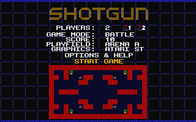 Shotgun atari screenshot
