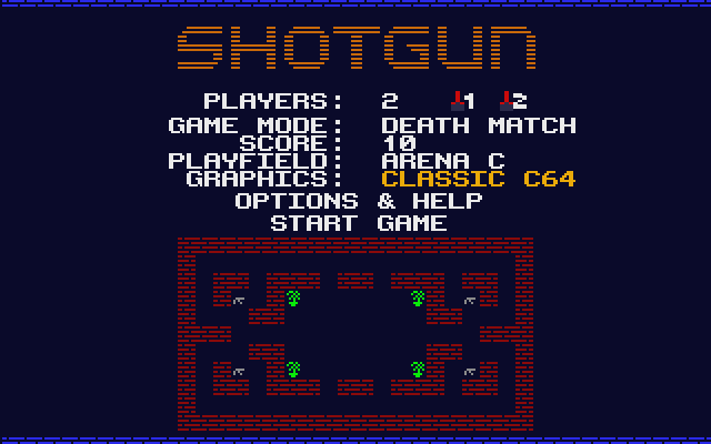 Shotgun atari screenshot